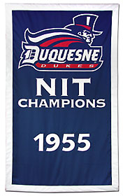 Duquesne NIT Champions applique banner