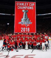 Washington Capitals' 2018 Stanley Cup championship custom banner