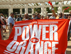Power of Orange banner for University of Virginia