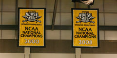 Applique NCAA Champions banners for Northern Kentucky University