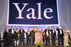 Huge applique Yale banner