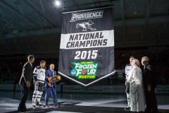 Custom championship banner for Providence College