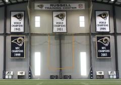 Saint Louis Rams applique championship banners
