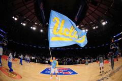 Custom cheer flag for UCLA basketball