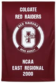 Colgate NCAA East Regional fabric championship banner