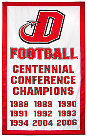 Custom Dickinson Football Conference Champions add a year banner