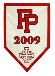 Fairfield Prep custom banner for commencement
