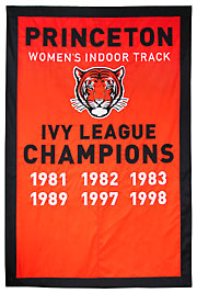 Custom Princeton Womens Track Ivy League Champions banner
