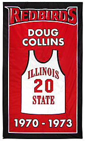 Applique Illinois State Redbirds coaching achievement banner