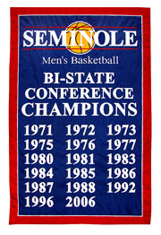 Florida Seminoles Conference Champions add-a-year custom banner