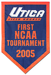 Custom Utica Field Hockey NCAA Tournament banner