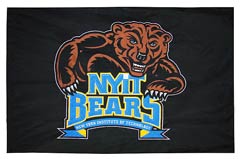 Custom battle flag, NYIT Bears