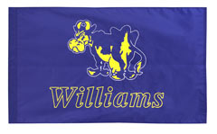 Williams cheer logo flag