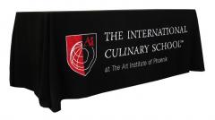 phoenix culinary school custom table banner