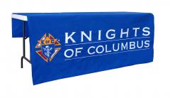 Knights of Columbus custom table banner