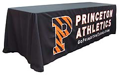 Handcrafted table throw: Princeton Athletics