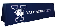 Applique table throw: Yale Athletics