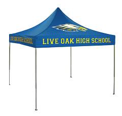 Oak High School custom tent