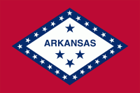 Nylon Arkansas State Flag
