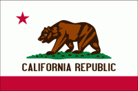 Nylon California State Flag