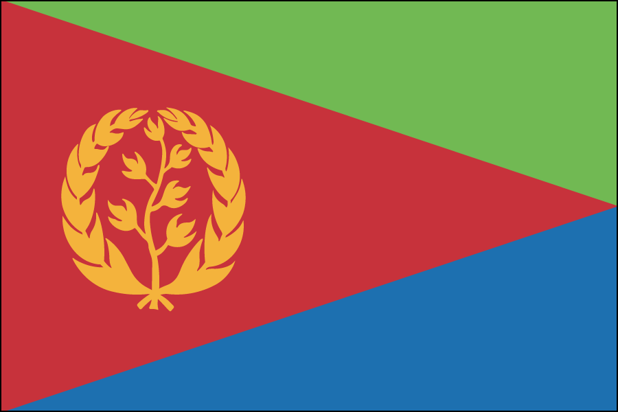 Nylon Eritrea Flag