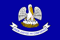 Nylon Louisiana State Flag