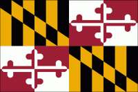 Nylon Maryland State Flag