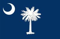 Nylon South Carolina State Flag