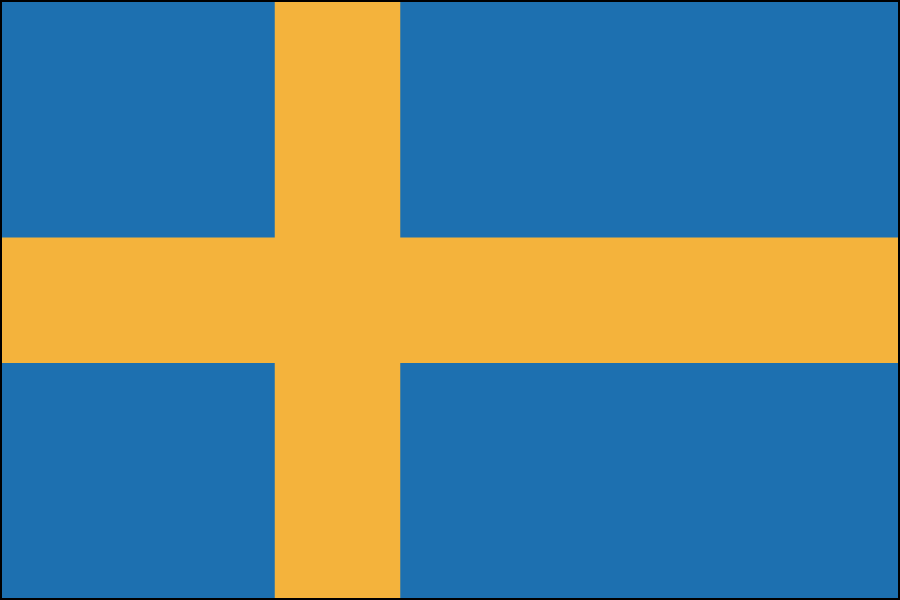 Nylon Sweden Flag