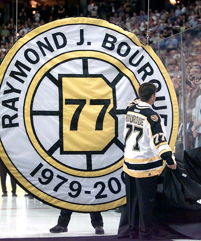 ray bourque jersey retirement