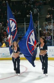 Hand sewn New York Islanders logo flag