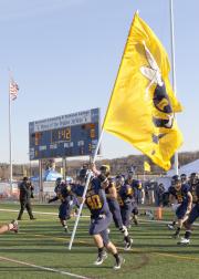 Rochester Technical football flag