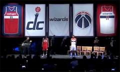 Washington Wizards hand-sewn custom banners