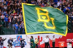 Custom football logo flag for Baylor