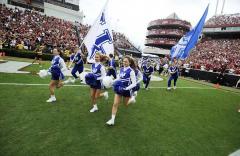 University of Kentucky hand sewn spirit flags