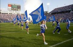 kentucky cheerleading letter flags