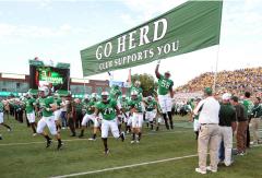 Custom Go Herd run under banner for Marshall