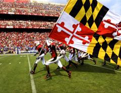 maryland flags cheerleaders