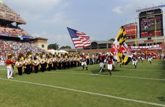 University of Maryland Terps custom flag
