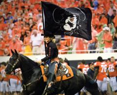 oklahoma state cheer flag coyboys