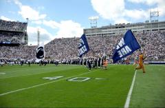 Penn State cheer spirit battle flags