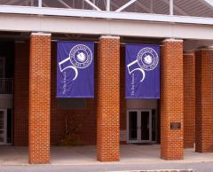 Applique banners for Princeton Day School