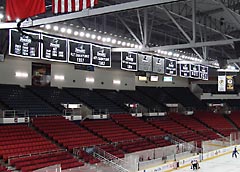 Custom sewn Providence College Championship banners