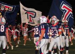 tesoro high school cheer flags football