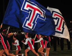 tesoro high school cheer flags football