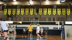 UCO championship banners