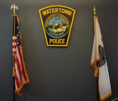 Watertown, MA Police Department Flags