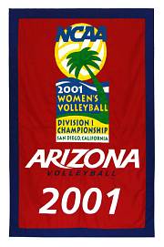 arizona state ncaa championship banner 2001