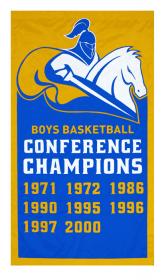 brookfield academy championship banner