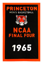 Princeton Men's basketball NCAA Final Four applique banner